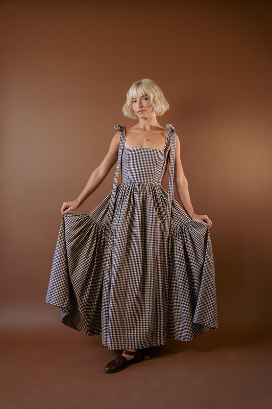 The Cozette Dress in Gingham