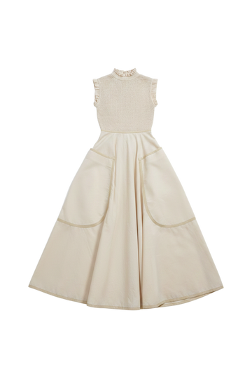 The Margot Dress in Natural