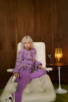 The Daphne Sweater in Purple - PREORDER