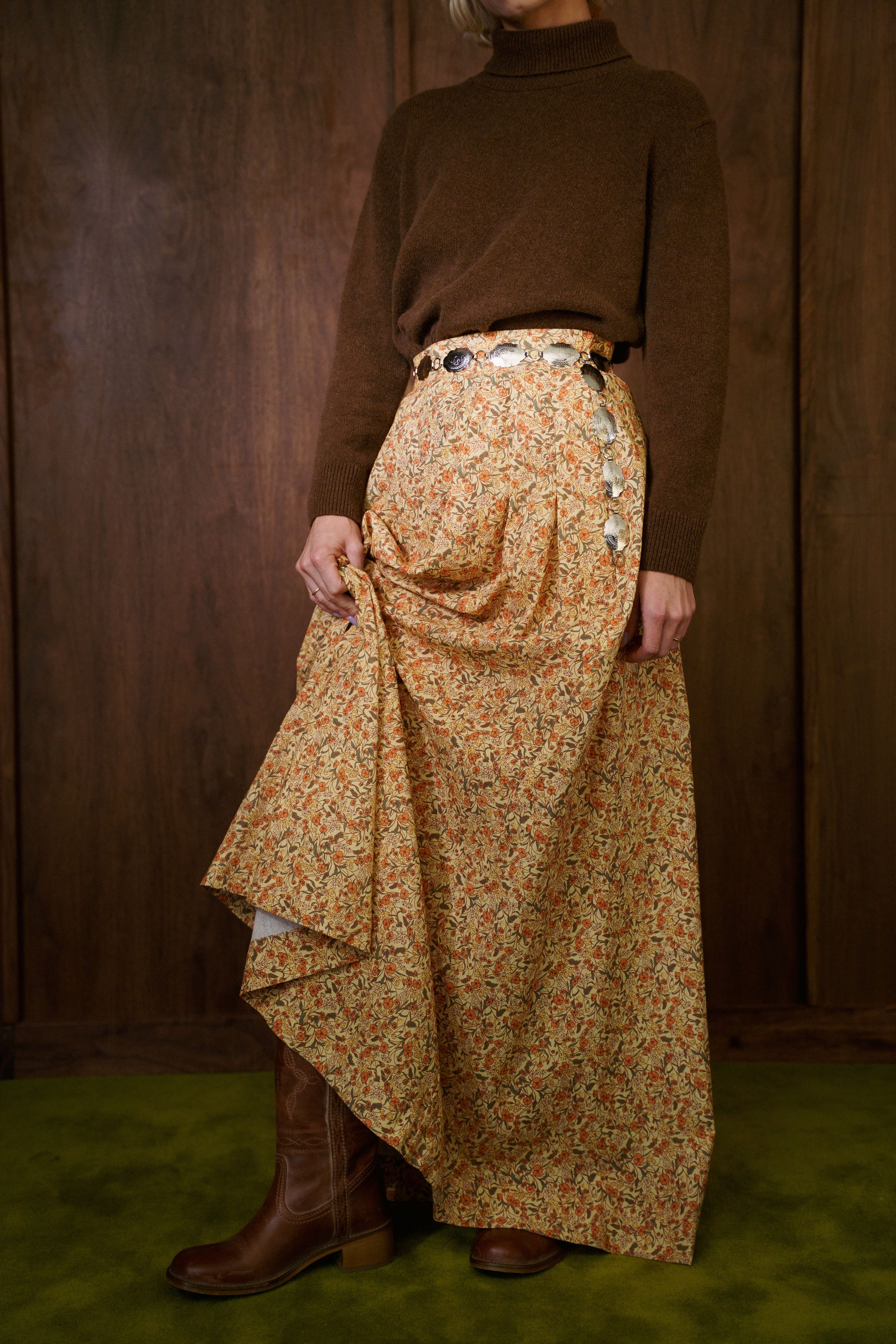 The Rosemary Skirt in Candy Corn – Alli Marye